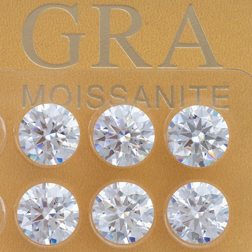 Round Moissanite Round Moissanite